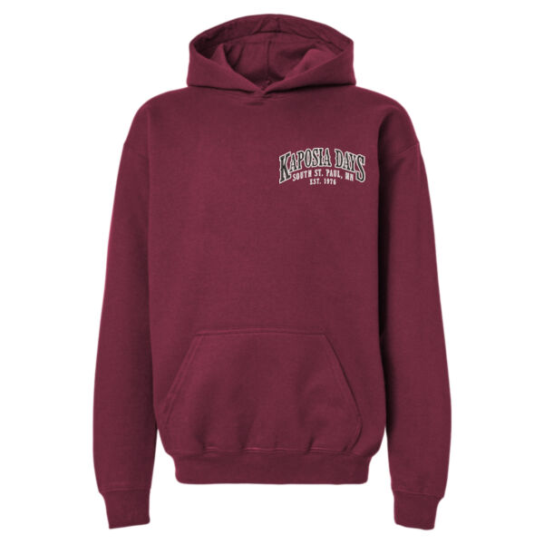 Gildan - Softstyle® Youth Midweight Hooded Sweatshirt - Embroidered Logo Thumbnail