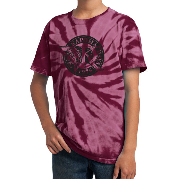 Port & Company® Youth Tie-Dye Tee - Printed Logo Thumbnail