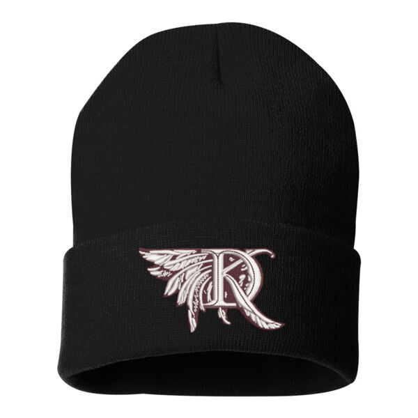 Sportsman - 12" Pom-Pom Cuffed Beanie - Embroidered Logo Thumbnail
