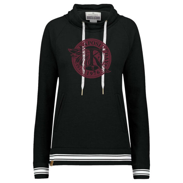 Ladies All-American Funnel Neck Pullover - Printed Logo Thumbnail