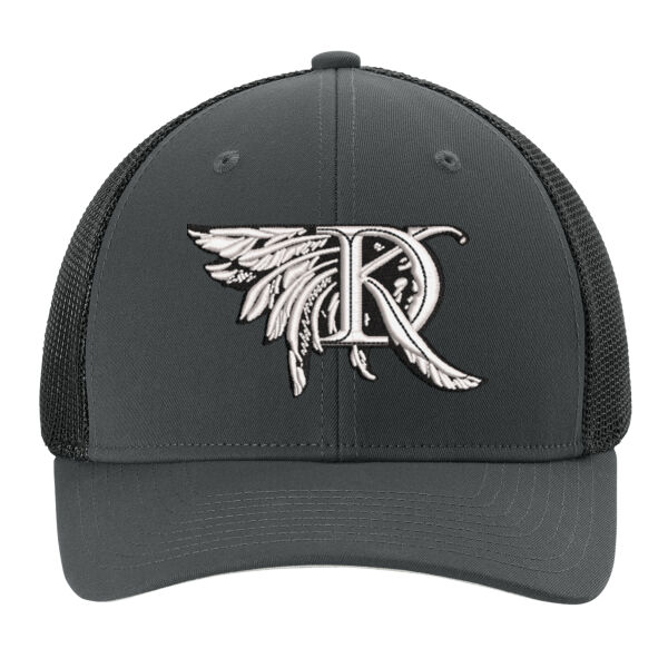 Sport Tek Stretch Tek Mesh Back Cap - Embroidered Logo Thumbnail