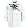 Eight Knot Button Chef Coat with Thermometer Pocket Thumbnail