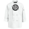 Eight Knot Button Chef Coat with Thermometer Pocket Thumbnail