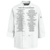 Eight Knot Button Chef Coat with Thermometer Pocket Thumbnail