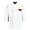 Button Chef Coat with Thermometer Pocket Thumbnail