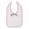 Infant Contrast Trim Premium Jersey Bib Thumbnail