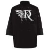 Ten Pearl Button Black Chef Coat Thumbnail